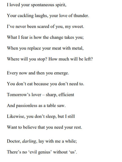 Excerpt from Mrs and Mrs Reanimator.